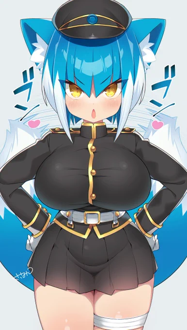 ちょっと加筆したアサギちゃん 