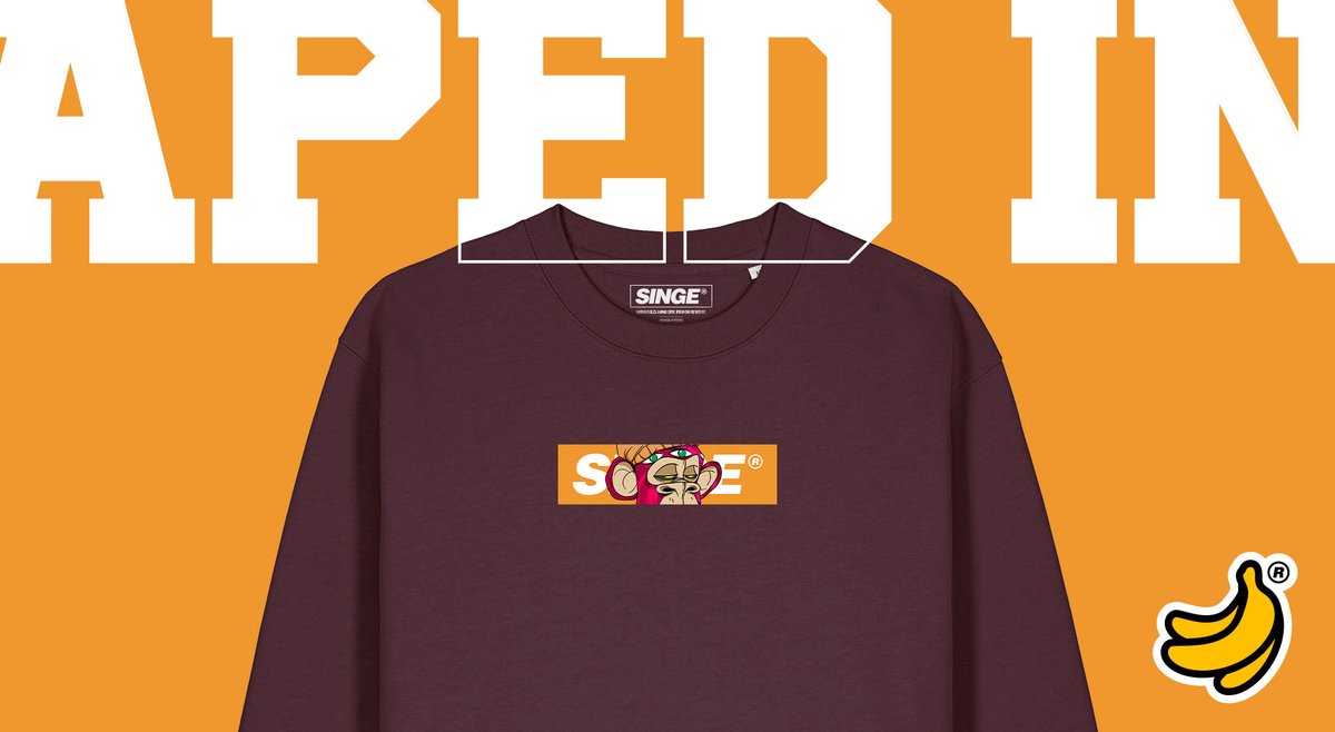 Custom 1/1 BAYC BOX sweatshirt for <a href="/scientificray/">bayc9556.eth in Hong Kong</a>🍌

You have until tomorrow to get yours!

[LINK IN BIO] #MadeByApes