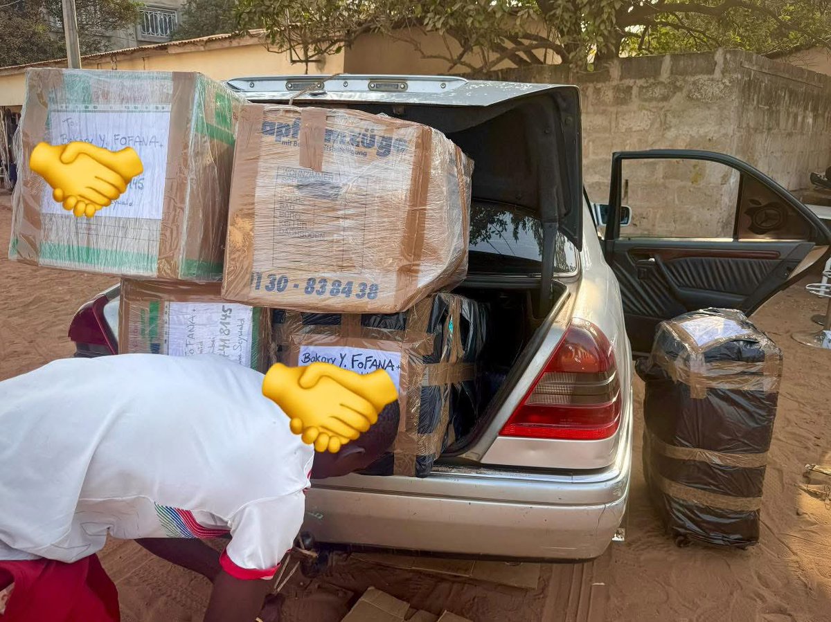 Sumaila_Fadera's tweet photo. A heartfelt thank you to our German donor for 8 months of dedication, providing school bags, pencils & more for @GambiaGo beneficiaries.
Our team is now securing uniforms, books & shoes. Together, we’re making education accessible for all! #SupportForChildren #GSGC https://t.co/UWlL6N9DJU