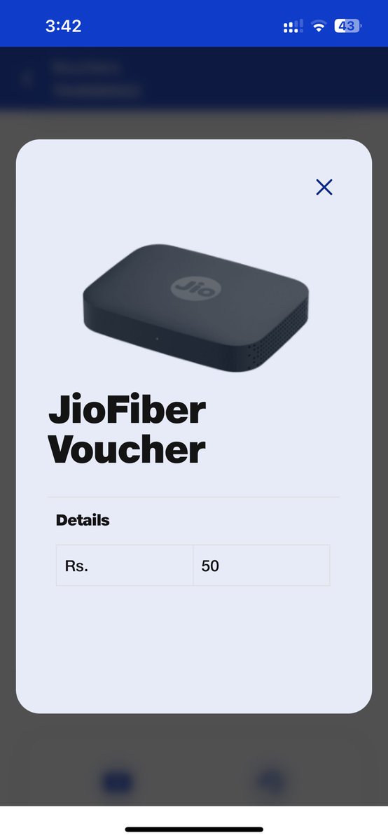iamswarooppanda's tweet photo. @reliancejio @JioCare @MoitOfficial 
 Its about 2month i hve booked jio fiber but yet cant redeemed ..No option  is showing for redemption or adjusted in bill .help in this regard https://t.co/efiraz3mpN
