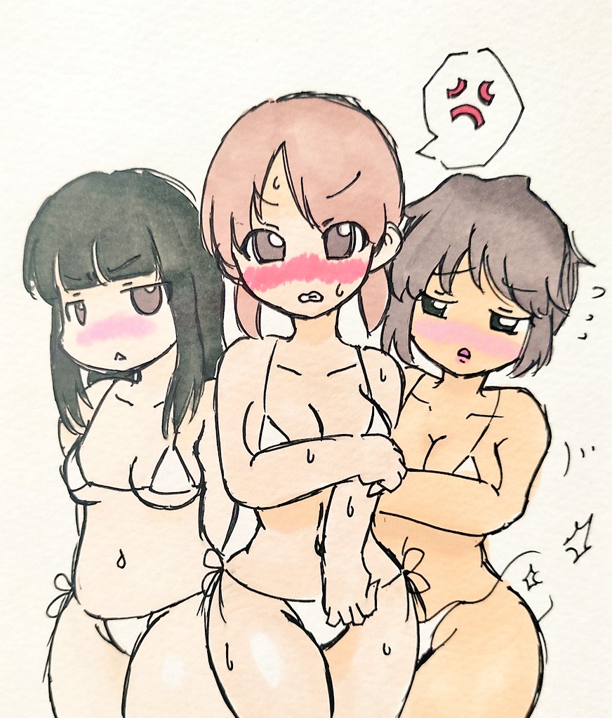 #寒い時こそ水着絵を貼ろう 