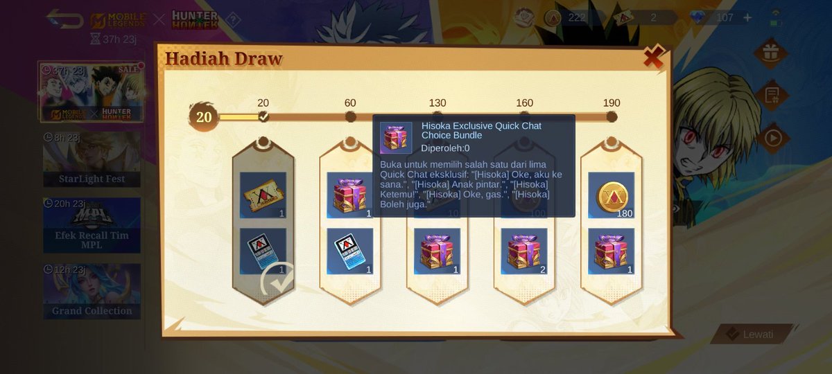odcetxartzi's tweet photo. @xounlovable incer voice hisoka eh baru nyadar kalau adanya di hadiah draw (di shop gk ada) https://t.co/7aQxwpvomn