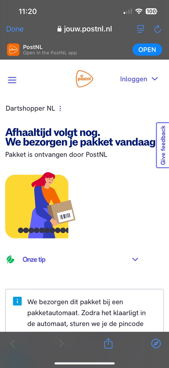 Jeaust8v's tweet photo. En weer wordt de dag van bezorging gewoon dood leuk geweizigd door @PostNL.

2e keer in een week, verschillend pakket, waar is dit amateuristische bedrijf toch mee bezig?.

Wat een stelletje droeftoeters, heel gauw opdoeken en het werk aan professionals overlaten. https://t.co/gzdqydEuoW