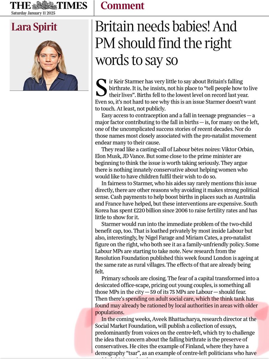 Can’t wait for the <a href="/SMFthinktank/">Social Market Foundation</a> &amp; <a href="/TheBoomCampaign/">Boom</a> essay collection I’m working on with <a href="/aveek18/">Aveek Bhattacharya</a>, and that is mentioned in today’s Times, to come out! 

Some of the brilliant people who have contributed incl. <a href="/shreyagnanda/">Shreya Nanda</a>, <a href="/AnnaRotkirch/">Anna Rotkirch</a> &amp; <a href="/dc_lawrence/">David Lawrence</a>.