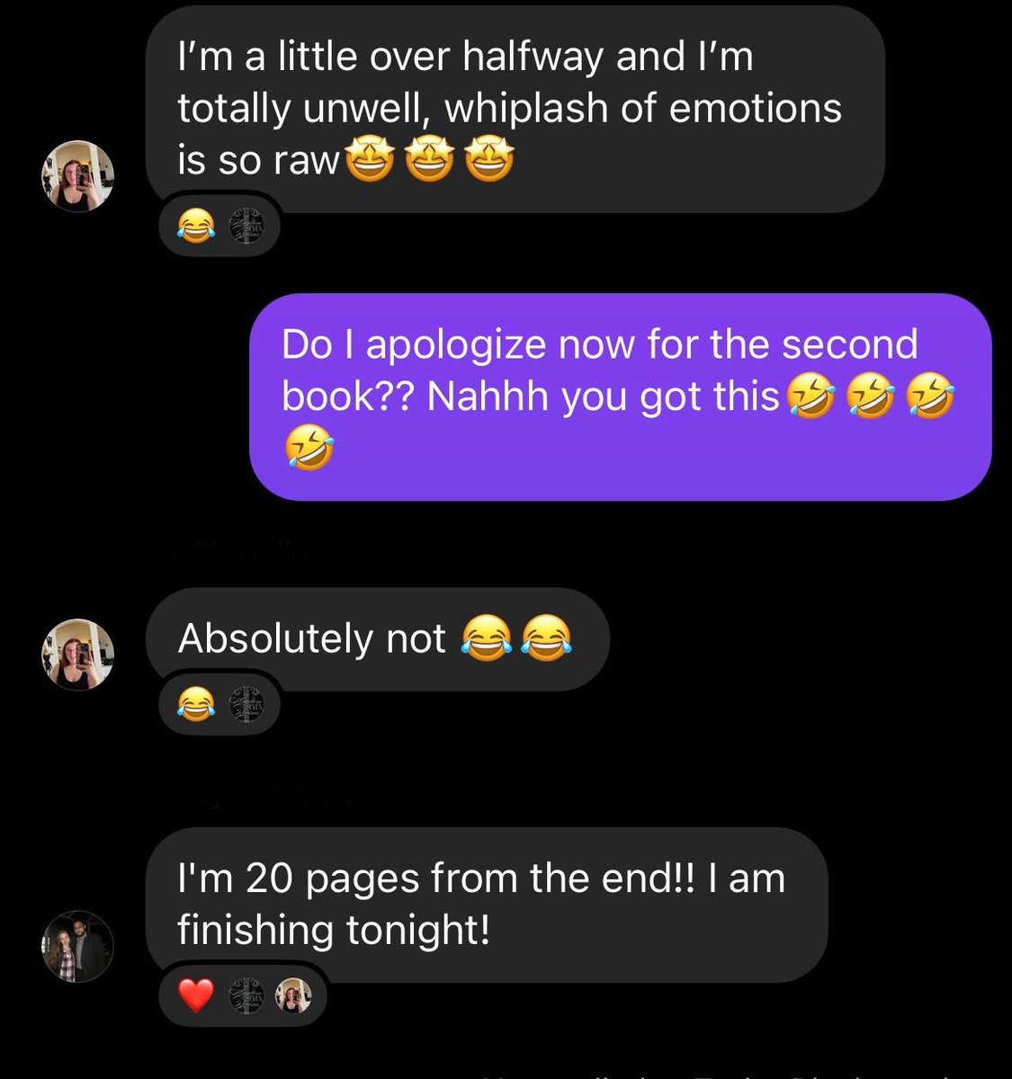 MceversPatti's tweet photo. Just a few reviews from my ARC team🫶🏻🖤
#books #bookstagram https://t.co/8K5aNIkXUO