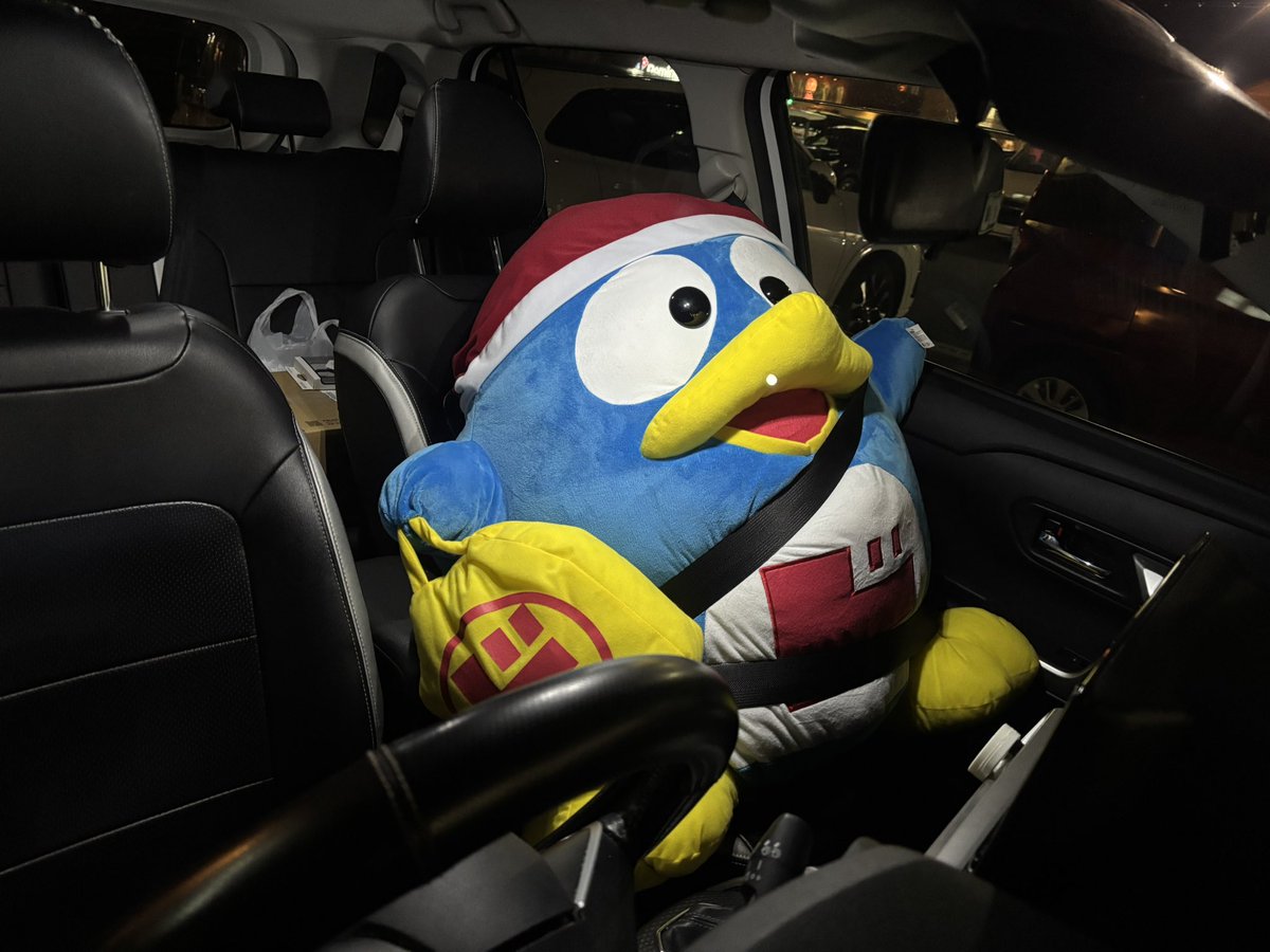 Shokokudou's tweet image. 友達のドンペンを助手席に乗っけるなんて
思いもしなった😂

 #ドンペン  #ドン・キホーテ  #RAIZE