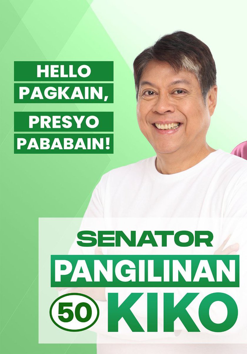 ronaldgem's tweet photo. Ma'am @lenirobredo, may sinasabi si Atty. Jesus Falcis sa video na pinost mo, oh,,,

But seriously speaking, Kiko is running on the platform "Hello Pagkain, Presyo Pababain!", while Bam on "Libreng Kolehiyo, Siguradong Trabaho"

PS. Pinaghiwalay ko na pictures nila para sa'yo. 😊 https://t.co/yb6lxEUiUN