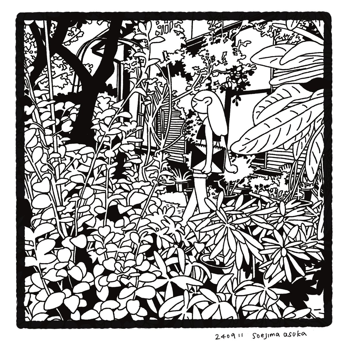 tat_asb_'s tweet photo. 活動初期はイラストとも絵画とも漫画とも写真ともつかない不思議な絵を目指していました
名前のない物をつくってみたかったんです

 #イラストレーションの日 https://t.co/flddkRasH8