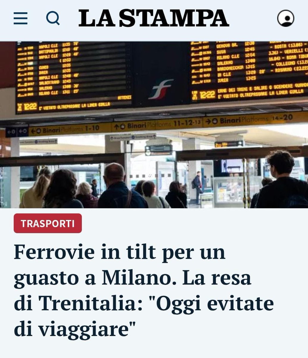 fawollo13's tweet photo. Abbiamo un ebete incapace al Ministero dei trasporti che si occupa di tutto tranne che dei trasporti. Guasti, ritardi, treni cancellati, ma la priorità del capitone sono le dirette social per dire che fare l'amore fa bene e drogarsi fa male. #Salvini #Trenitalia https://t.co/Sip8MIE5I7