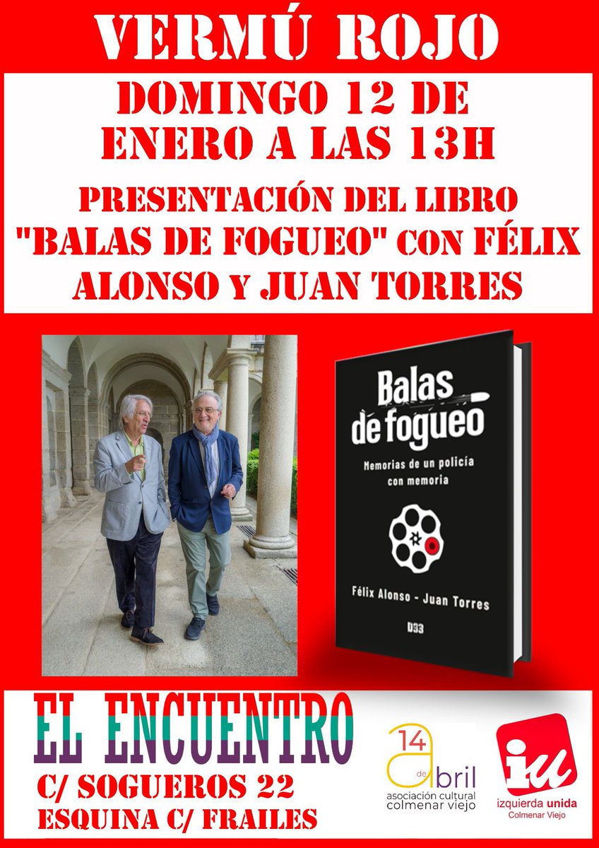 Este libro ya va teniendo una edad (para lo que son las novedades), pero aún sigue despertando interés, porque lo que cuenta es actual como la vida misma. Gracias a los amig@s de la Asociación 14 de abril de #ColmenarViejo #transicion #policia <a href="/FelixAl55640181/">Felix Alonso</a>  #D93