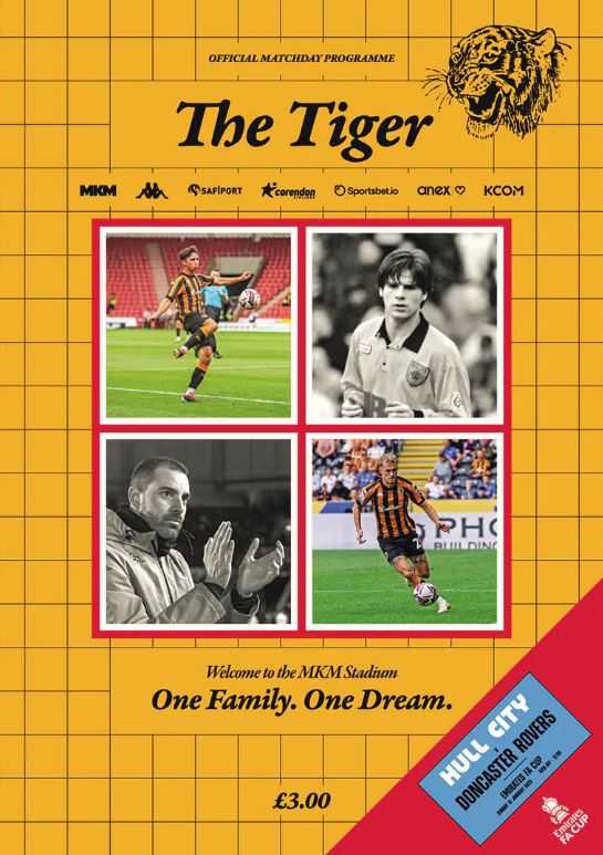 MDFootyProgs's tweet photo. #HullCity v #DoncasterRovers #FACup Official 2024/2025 #MatchdayProgramme is now available to order on our website @ https://t.co/CbELoBYJgg #OfficialProgramme #FootballProgrammes #MatchProgramme #MDFootyProgs #FootballProgramme #MatchProgramme https://t.co/agJ3OZfzvI