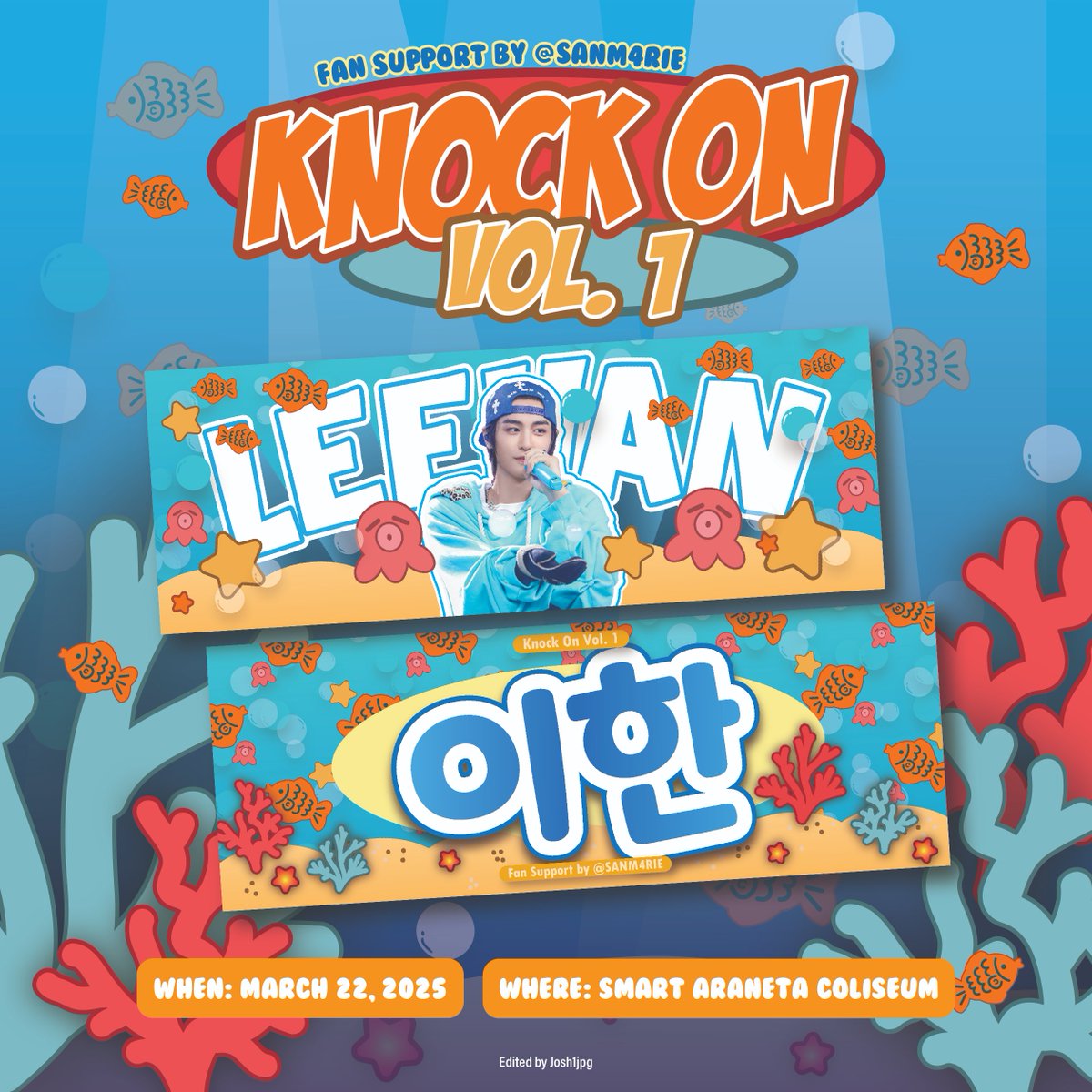 🎏Leehan Banner Giveaway  ִֶָ 𓄼𓈒๋ ⊹ ִֶָ

Hello I will be giving away Leehan banner on Boynextdoor Knock on vol. 1 in Manila

- like, rt and mbf
- 1:1 only
- limited qty
- open for trades and donations

#KNOCK_ON_Vol_1 #BOYNEXTDOORinMANILA
#KNOCK_ON_Vol_1_IN_MANILA