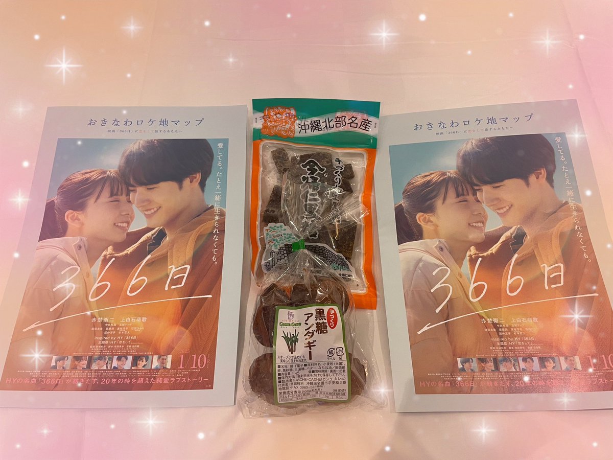 映画366日　パンフレット　クリアファイル　キーホルダー　3点セット 🩵販売開始！🩵 ＼ 映画『#366日』グッズの販売を開始いたしました