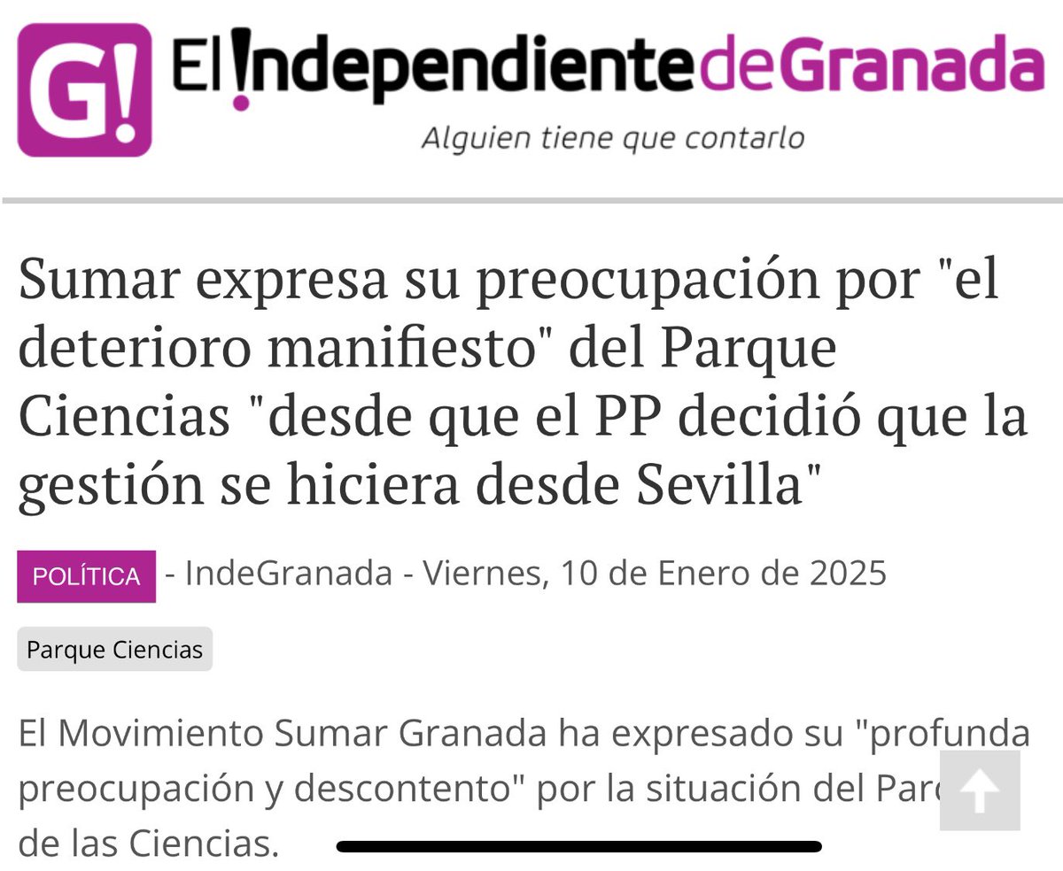 La gestión del <a href="/ppandaluz/">PP de Andalucía</a> al frente de los #serviciospúblicos es siempre igual: su deterioro como paso previo a su privatización <a href="/IndeGranada/">El Independiente de Granada</a> elindependientedegranada.es/politica/sumar…