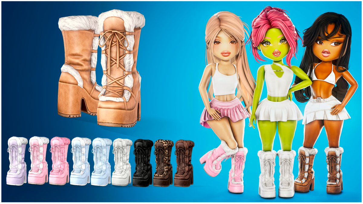 Laced Platform Fur Boots 
Collab with <a href="/blondetonight/">advercity</a> 🩷

These boots were designed to fit my bundle.

Get the boots here! 🫶
roblox.com/communities/12…
Bundle link!
roblox.com/bundles/160510…
#ROBLOX #RobloxDev #RobloxUGC