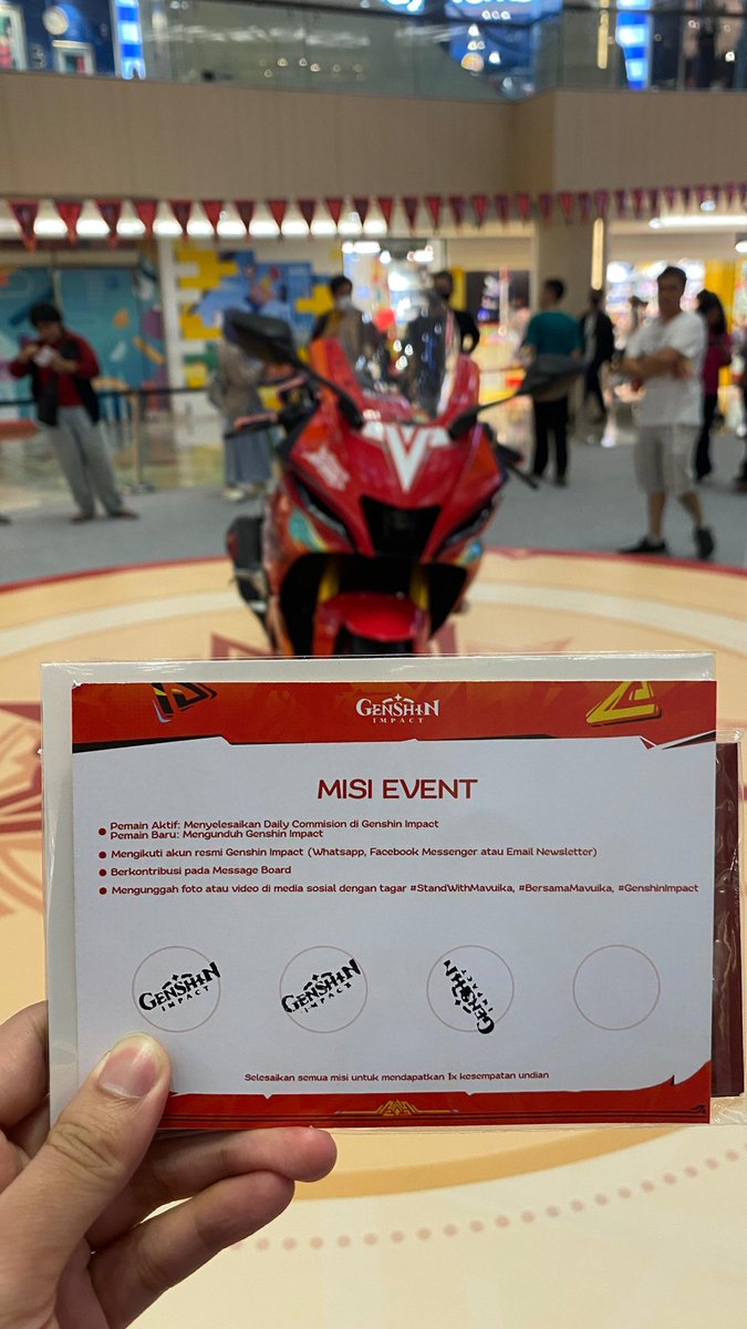 Calvin_Eben's tweet photo. Event Genshin Impact 2024, Surabaya #StandWithMavuika #BersamaMavuika #GenshinImpact https://t.co/OkzC0VuhWA