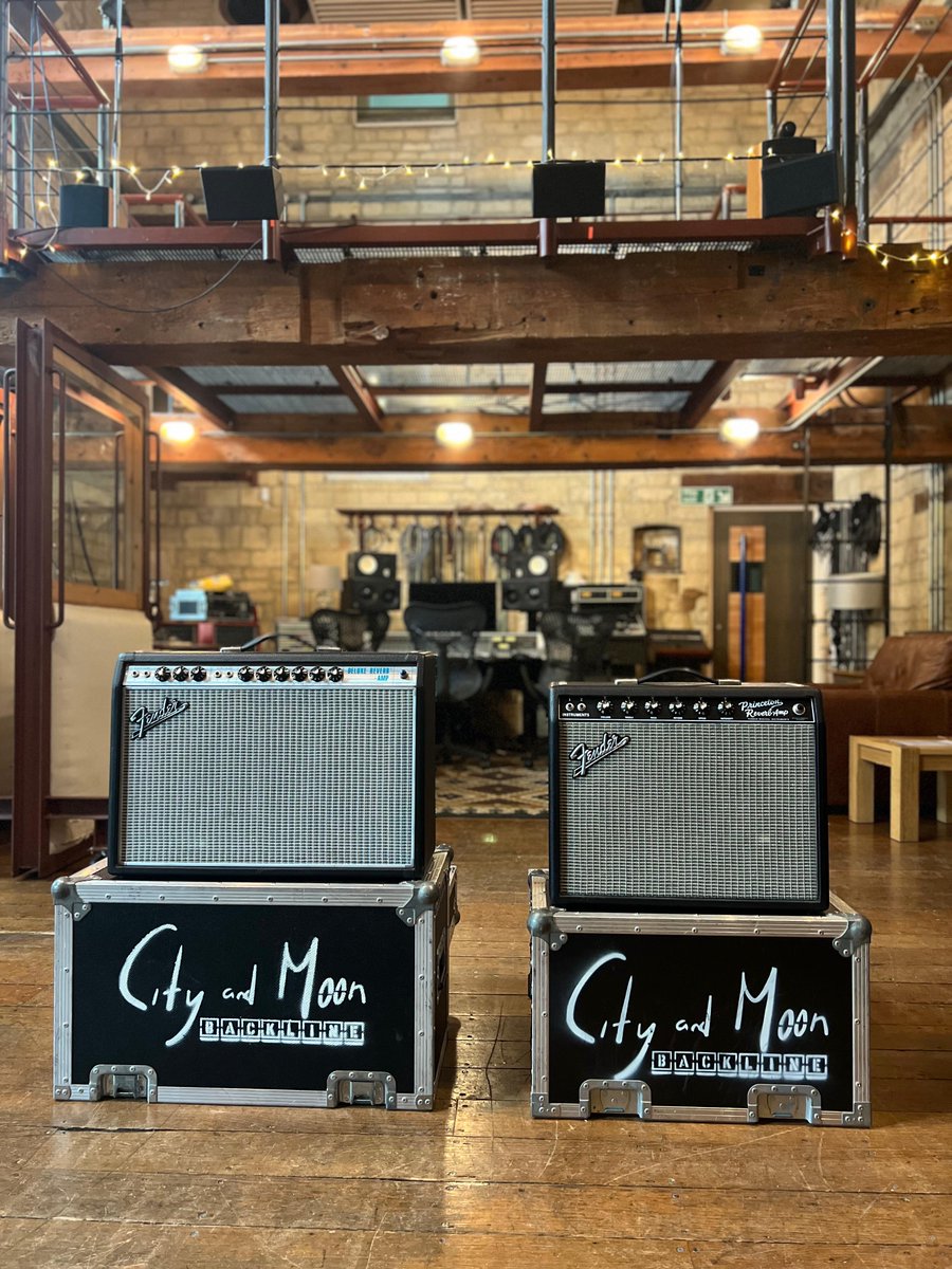 CityAndMoon's tweet photo. First week back in the warehouse after the festive break and we're brushing off the cobwebs by starting 2025 supplying some Fender reissue combos to Real World Studios for the next couple of weeks.
@RealWorldStudio @Fender https://t.co/ol0rVyjqMS