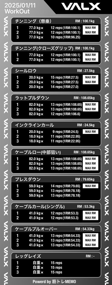 oimo_fit's tweet photo. 背中腕トレ

良き

#筋トレMEMO #VALX https://t.co/kKgpulNcOs https://t.co/lbECYOK2xz