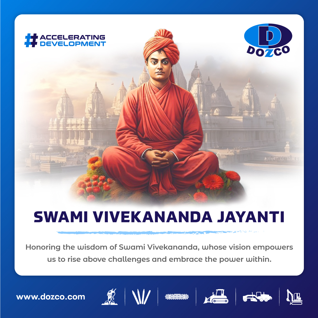 🌻 Swami Vivekananda taught us that true strength lies in belief, belief in oneself and in the boundless potential of humanity. ✨

🌟 As we celebrate his Jayanti, let’s draw inspiration from his ideals and strive to turn challenges into opportunities for societal growth. 💫