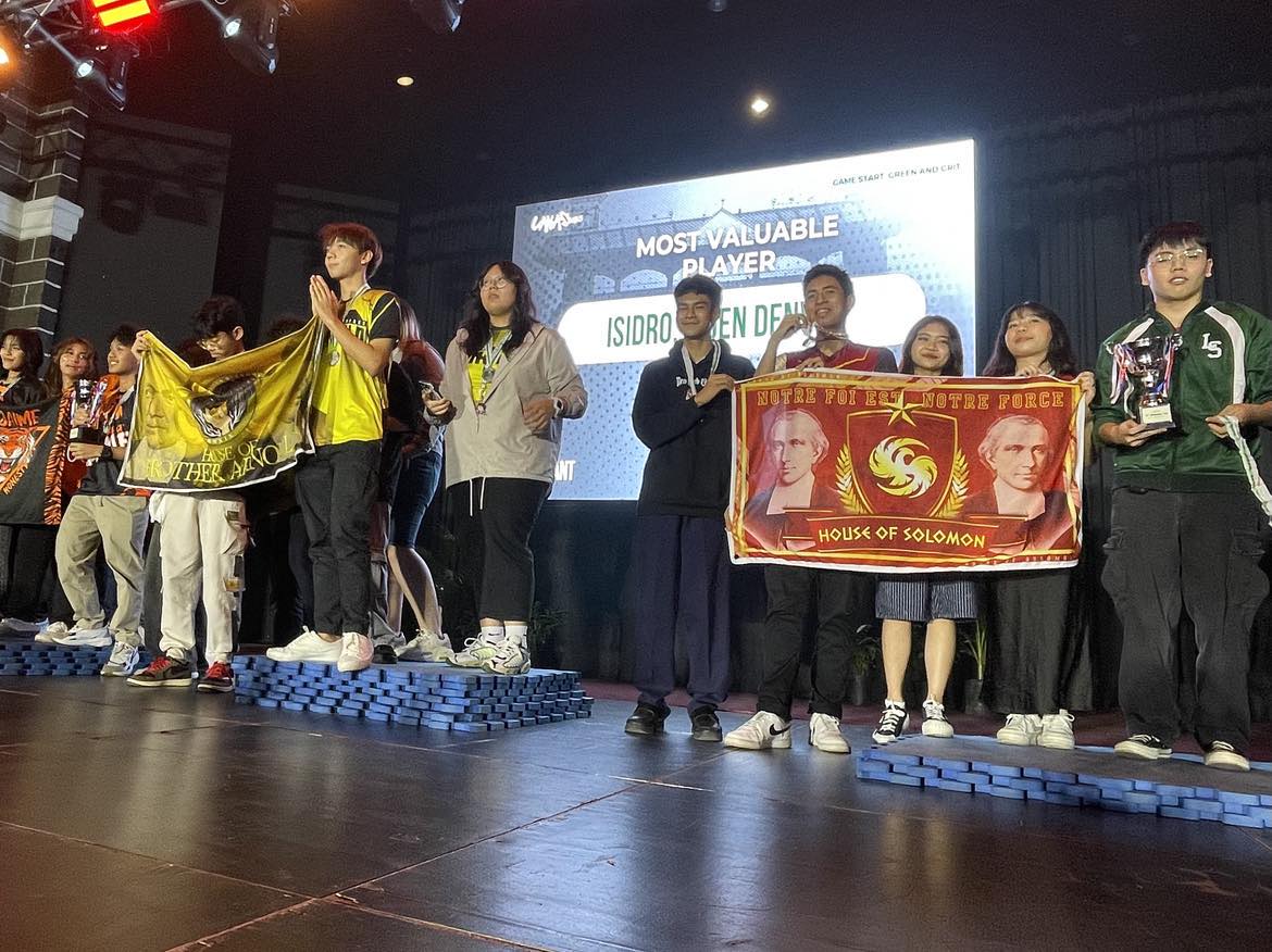 LeviofLEV's tweet photo. JUST IN: House of Arnould attains first place in Valorant Mixed, followed by House of Jaime in second place and House of Solomon in third place.
#LEVCoverage
✒: Sophia Louise Mutuc
📸: Charlize Montenegro https://t.co/wIgtL35Ko3