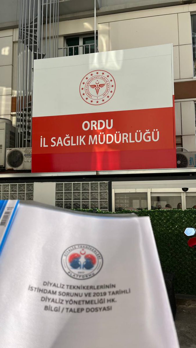 DiyalizPlatform's tweet photo. Diyaliz Teknikerleri Platformu olarak  @orduilsaglik  ziyarette bulunduk. Meslektaşlarımız gün için de 
Ordu İl Sağlık Müdürü,  Kamu Hastaneleri  Hizmetleri  Başkanı Personel Hizmetleri Başkanı  son olarak da Personel Hizmetleri Başkan Yrd.görüşme gerçekleştirdi. + https://t.co/EIeOfEwFwi