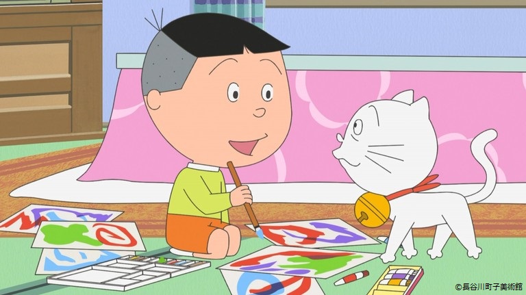 今夜6時30分『#サザエさん』 🏡タラちゃん無題の絵 🏡あたしとお