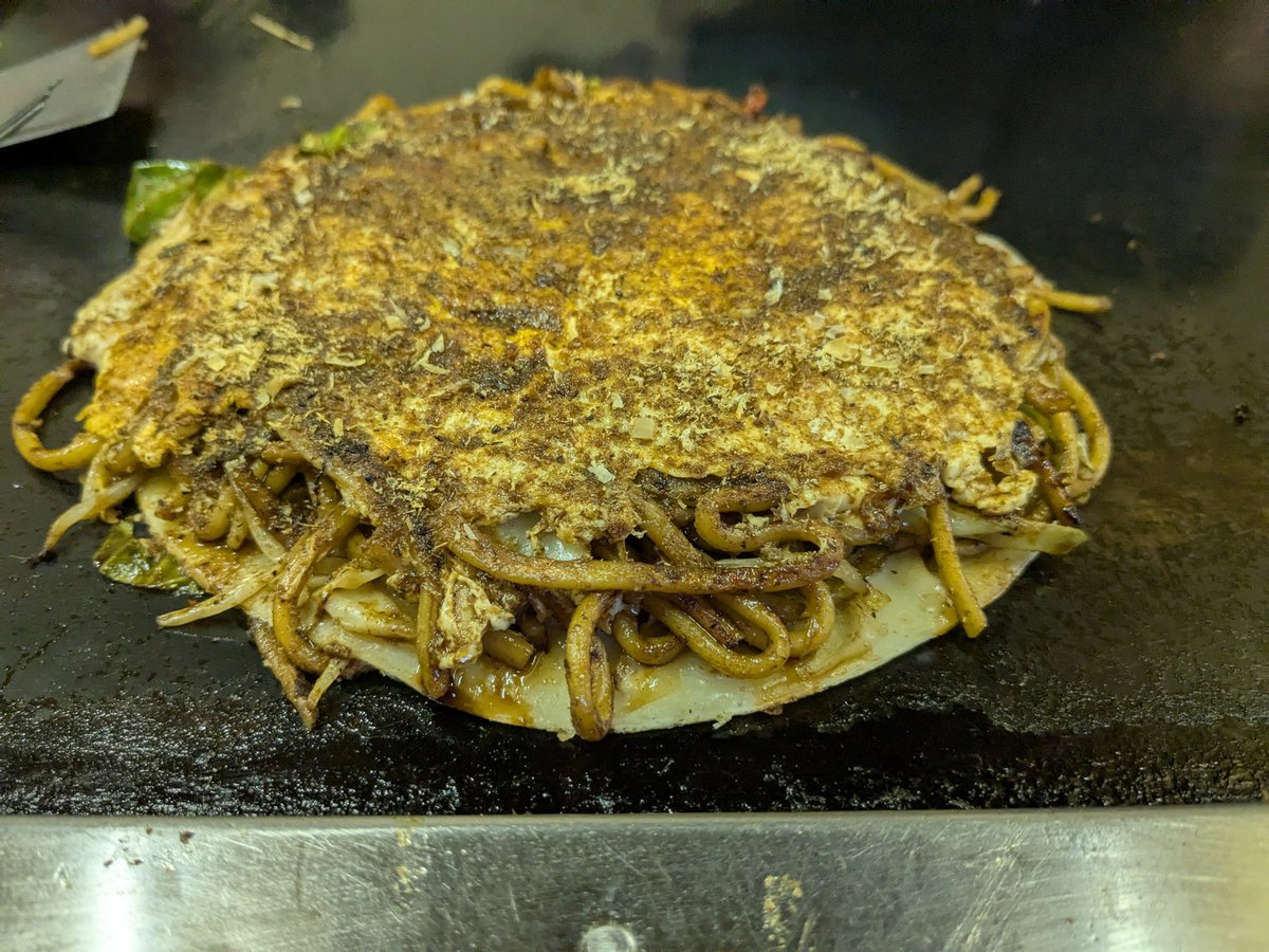 tetsuro40's tweet photo. 気になっていたお好み焼き屋さんへ行ってみた。 https://t.co/5cLxT9pIEu