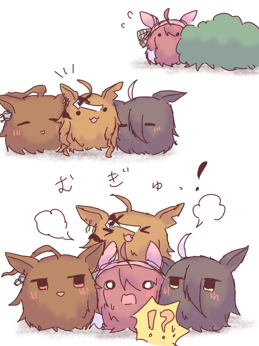 Flarin_495's tweet image. #三連休はフォロワーさんが増えるらしい 
こういうちまちました事象的なの描くの好きです🧪