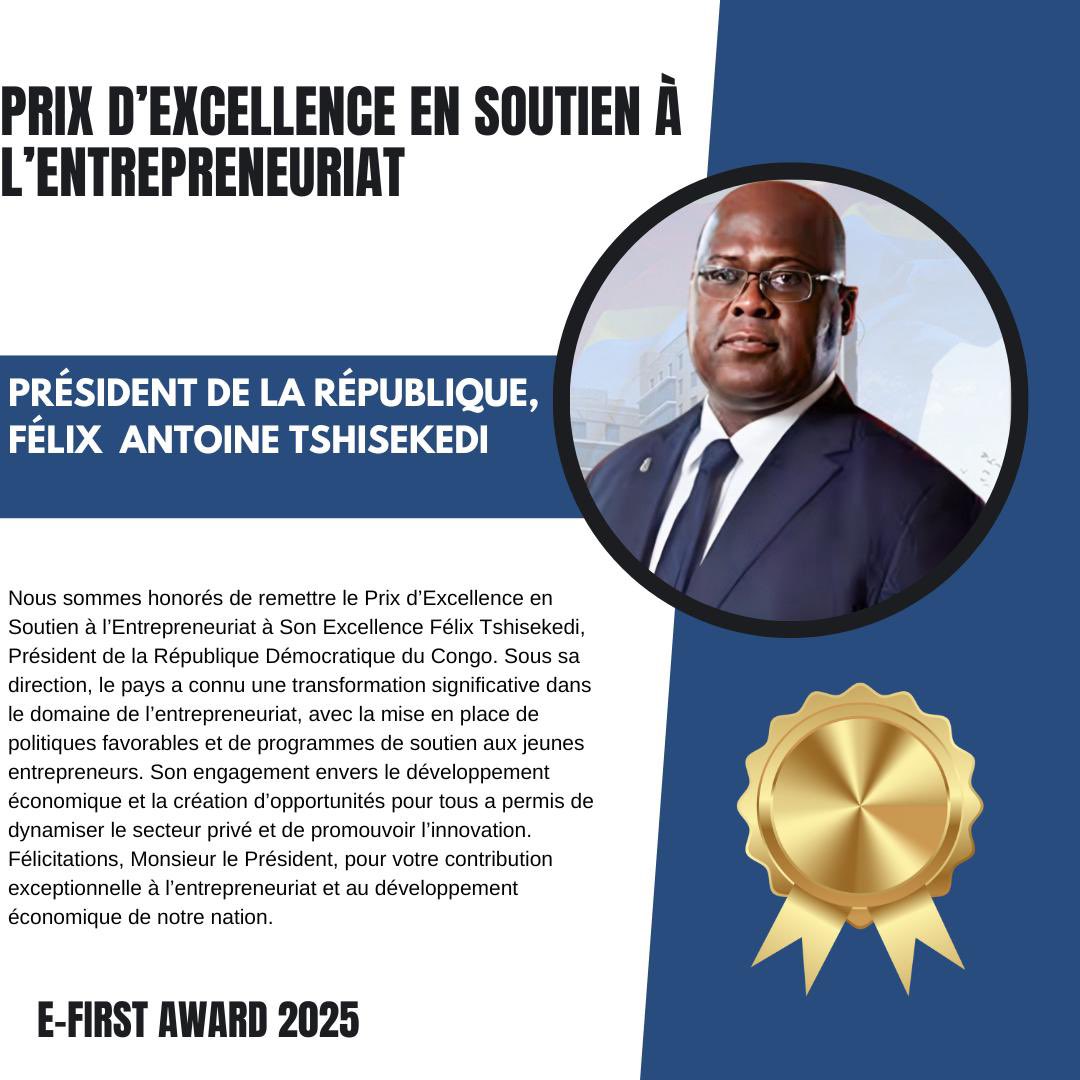 🌟 Grande Nouvelle à Partager 🌟

Je suis honoré(e) de vous annoncer ma nomination pour le Prix d’Excellence en Soutien à l’Entrepreneuriat, organisé par l’émission E-FIRST, qui met à l’honneur l’entrepreneuriat depuis 2020.

📅 12 janvier 2025
⏰ 19h00 - 22h00
📍 Hilton Kin