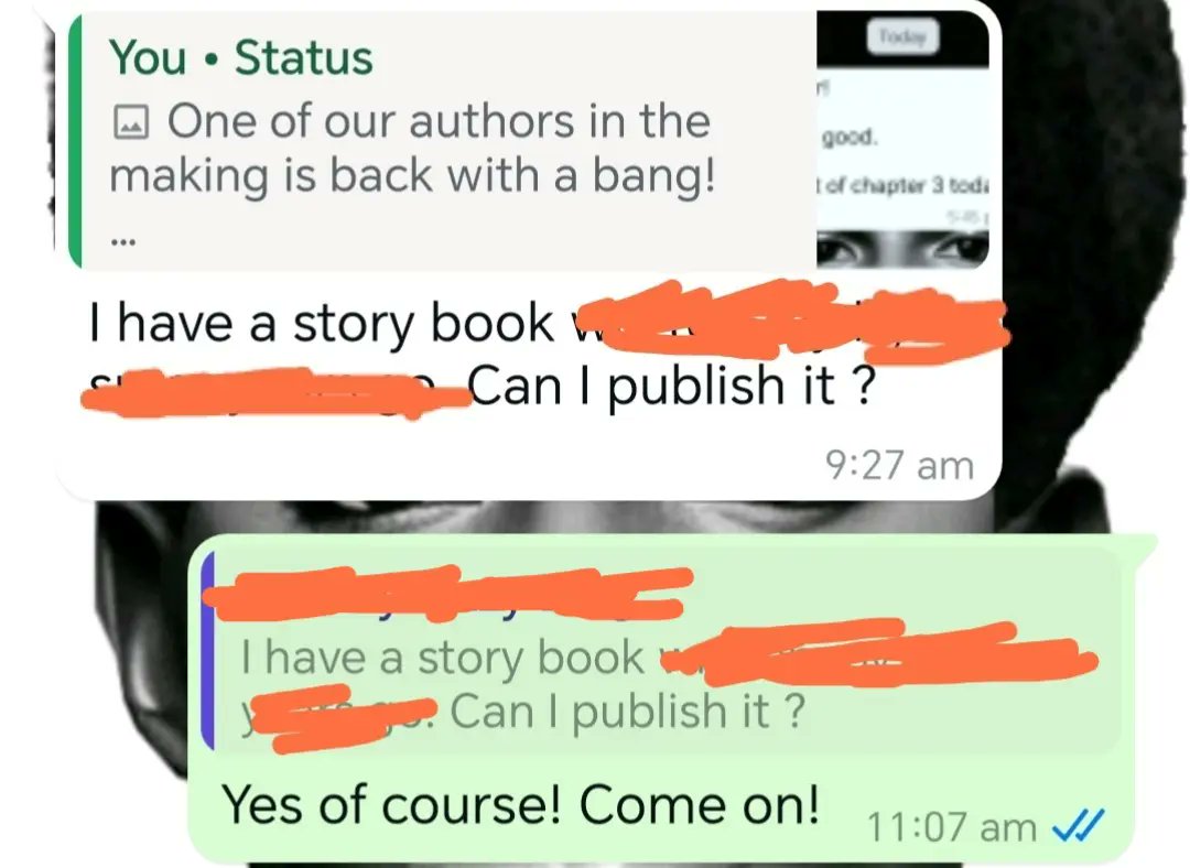 Page_adventure's tweet photo. Another author in the making is coming forth with his old handwritten manuscript.
This year will birth many authors!
Your stories are valid. Let's help make you an author in 2025!
Send it in! Send it in!
❤️📚🎉
#author #writing #manuscript #authorinthemaking #publishing https://t.co/2C1kC7efzq