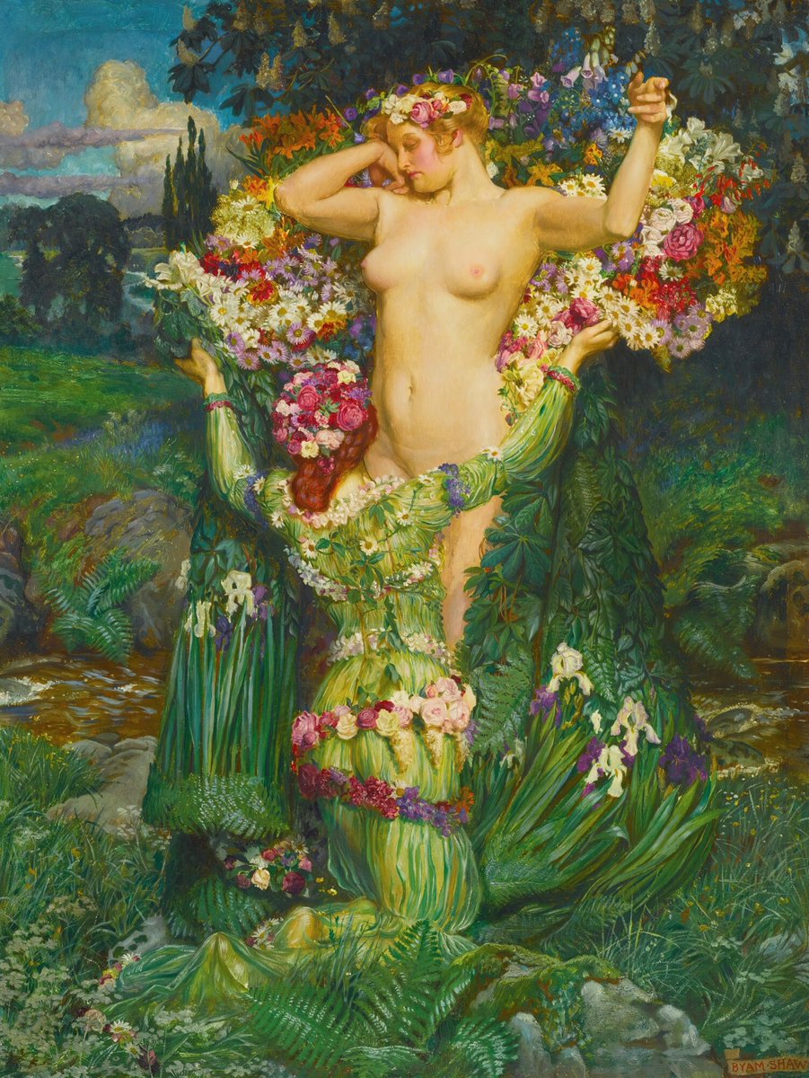 Byam Shaw - Rising Spring