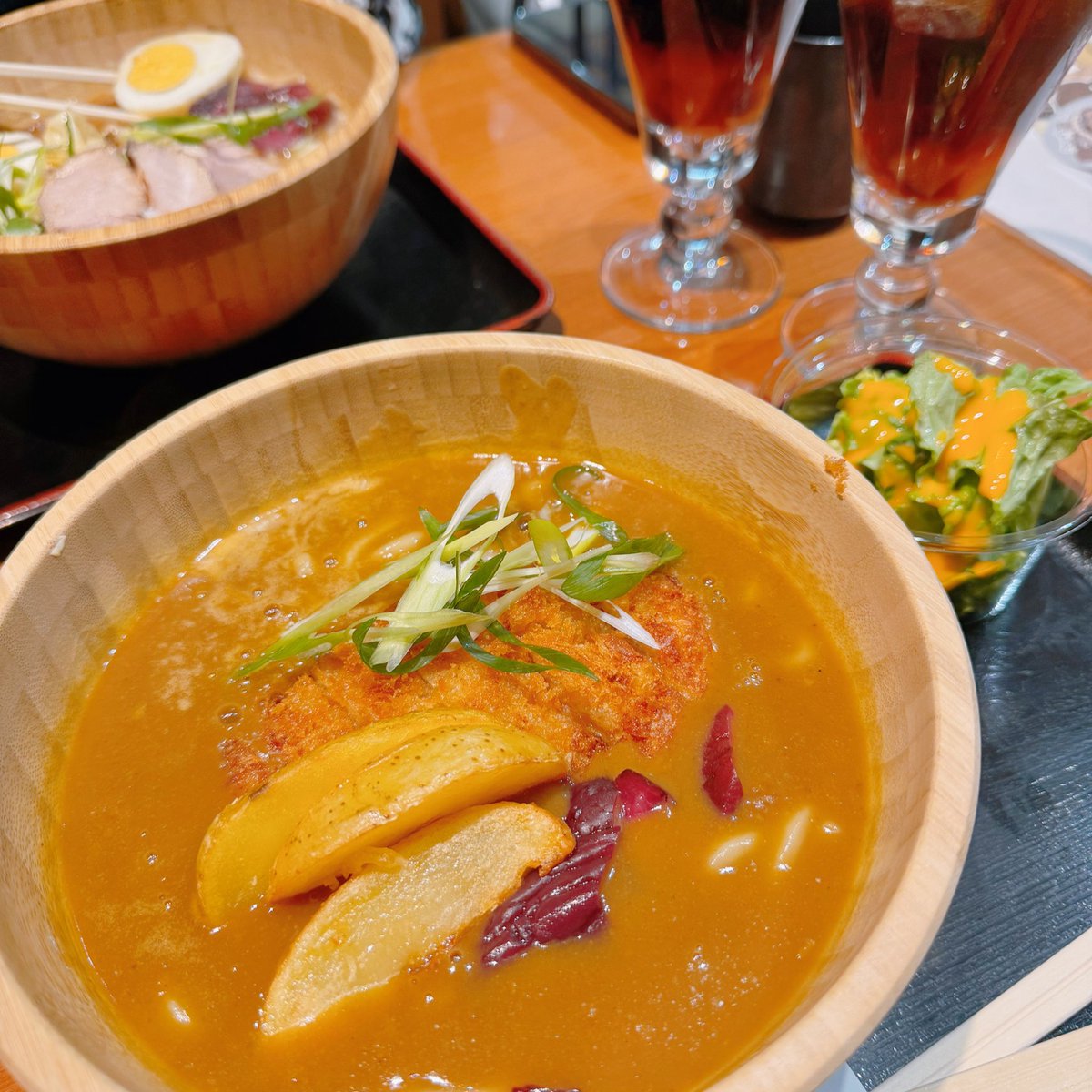 関西来たら行こうと思ってたダン飯コラボ来れた!イラスト可愛すぎるわね 