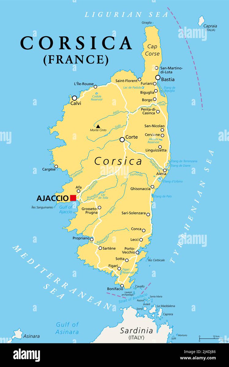 JeDeeF_'s tweet photo. Corsica itu pulau kecil nan cantik di Mediterania. 

Siapa sangka, di sini juga salah satu derby paling panas di Prancis berasal: Derby Corsica. 

SC Bastia (utara) dan AC Ajaccio (selatan) cuma berjarak 150km antara satu sama lain. Damai pun jadi sesuatu yang sulit. https://t.co/B6Jzf6IBGy