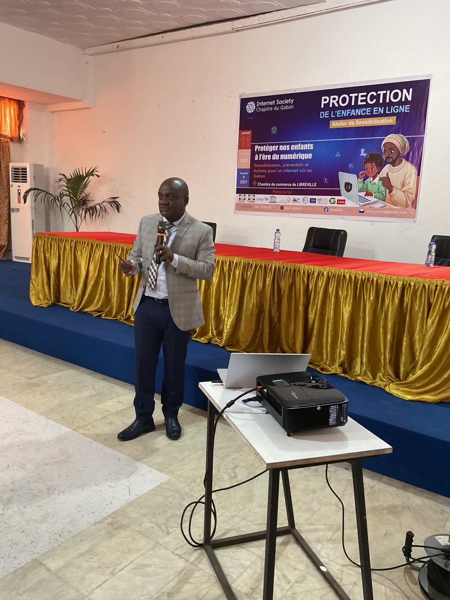 ISOC Gabon tweet media