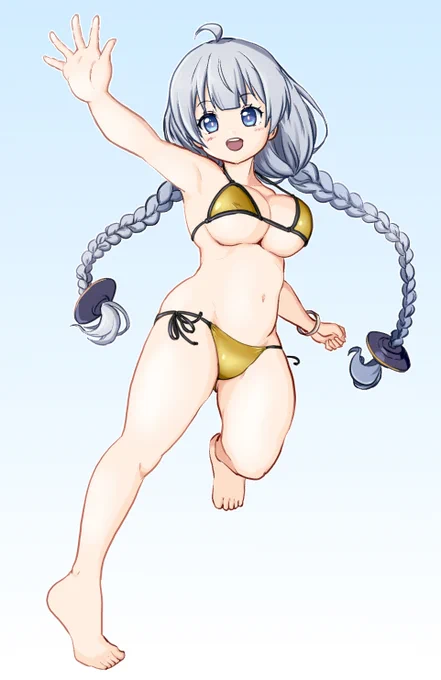 ニコニコ静画に出してきた あかりちゃん練習 
