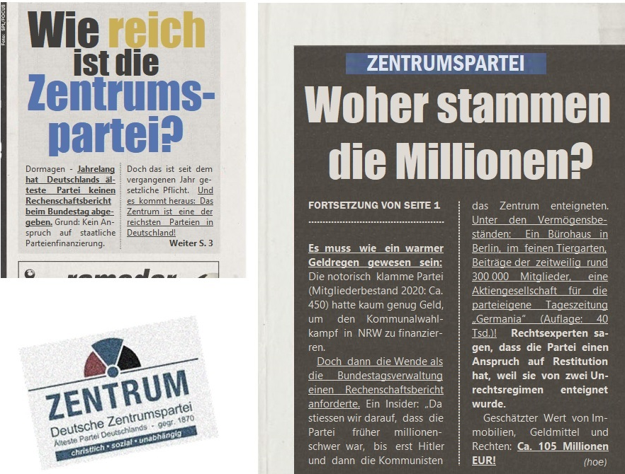 zentrum_otte's tweet photo. @CaptainLeo76 @PetrChigon @IngoDorendorf @CarstenSchanz @zentrum1870 Vorstellbar ist das eine... Allerdings kämpft die #DZP bis heute noch um ihr Altvermögen (siehe Bericht, die Wertangaben sind zwar übertrieben, aber im Kern zutreffend). Diese Rechtsansprüche würden wir nur ungerne aufgeben. https://t.co/TOpLKamnlH
