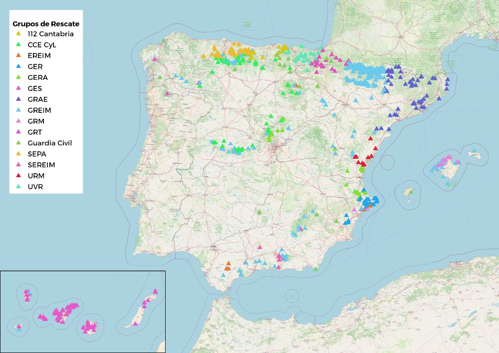 Ya está aquí el tremendo currazo del informe de RESCATES EN MONTAÑA 2024 de <a href="/la_GISteria/">La GIStería</a>.
🔸Puntos críticos
🔸Municipios con más rescates
🔸Tipos de rescatados...
lagisteria.com/rescates-monta…

¡Y todo ello con mapas interactivos!