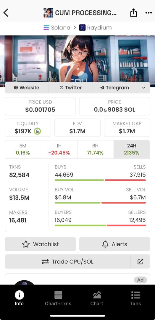 Anahitagolnar's tweet photo. $CPU profits at $1.7M
$CHIP
$AIOS $CPU #earthquake #URGENTE $WULFY #PEAGLE $PEAGLE #StockMarket #snow #shartcoin #AIWS #BOTIFY #ALCHAI #GUDTEK #AIMONICA #lenda #CPU $MASCO #DeFi https://t.co/SUCW6CrSEE