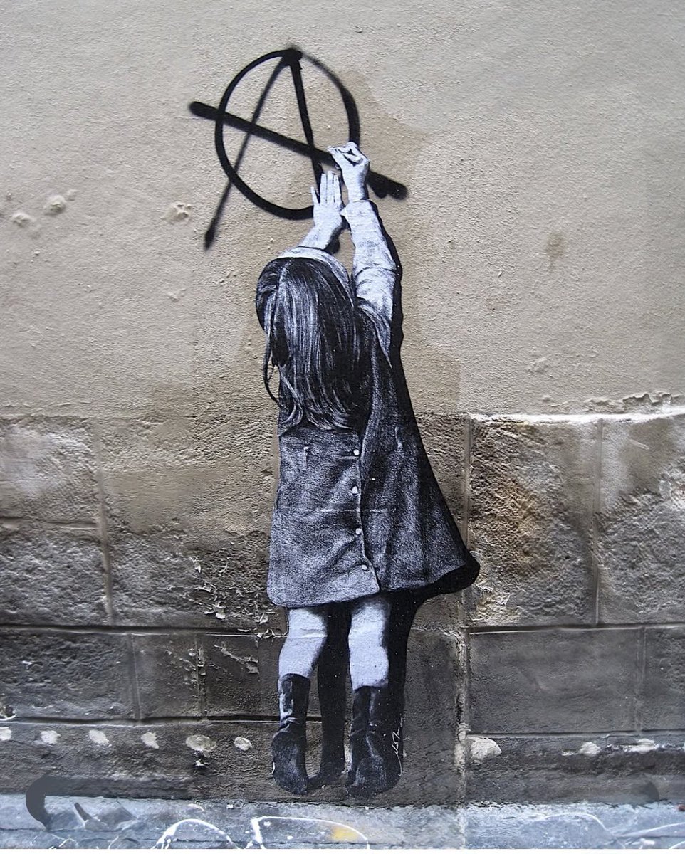 lovestreetart22's tweet photo. “Anarchy” by Murmure in Paris, France 🇫🇷.
#StreetArt #Murmure #anarchy #France https://t.co/03xTwOrCHn