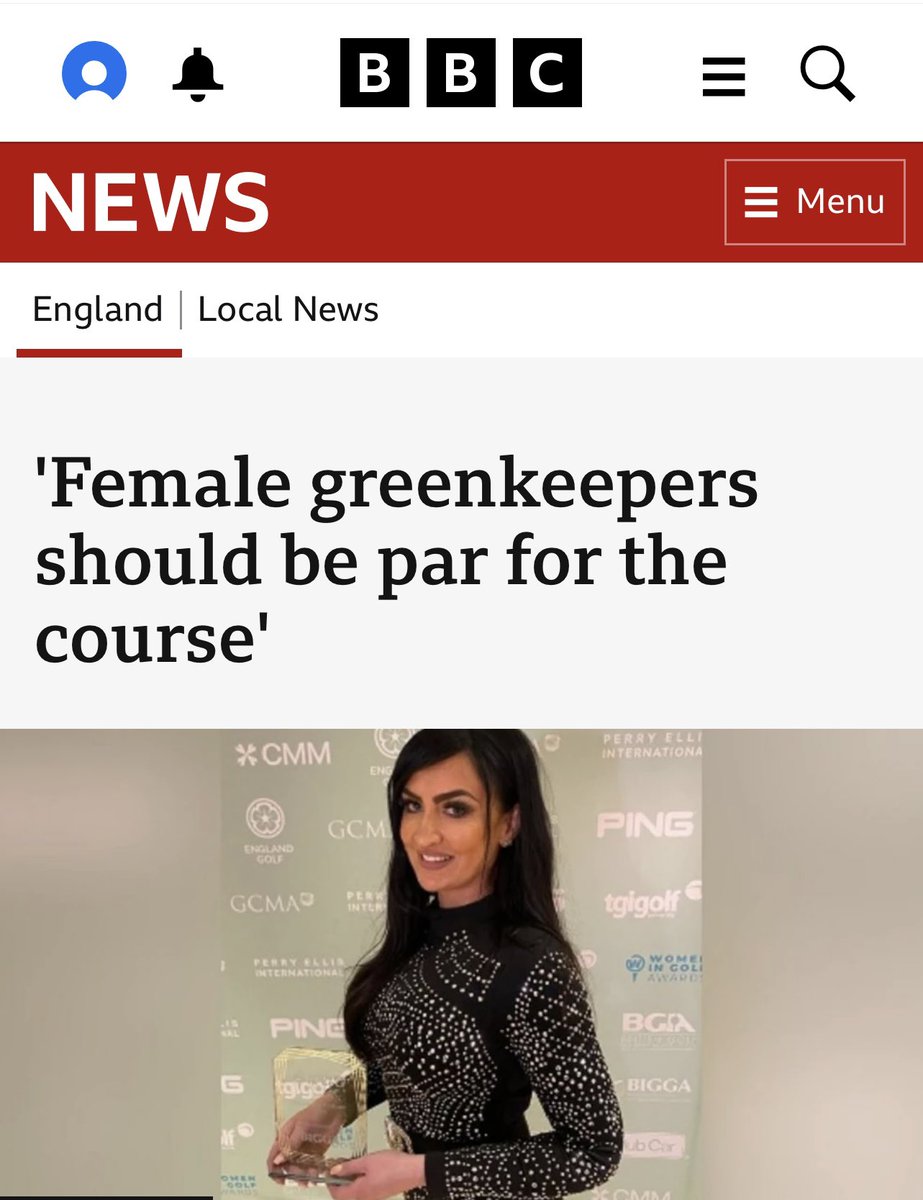 GreenkeeperMiss's tweet photo. More ladies into turf 👌🏼 more spotlight on greenkeeping as a career 😎 https://t.co/84Ta6P0XKD https://t.co/l8duYcVUH6