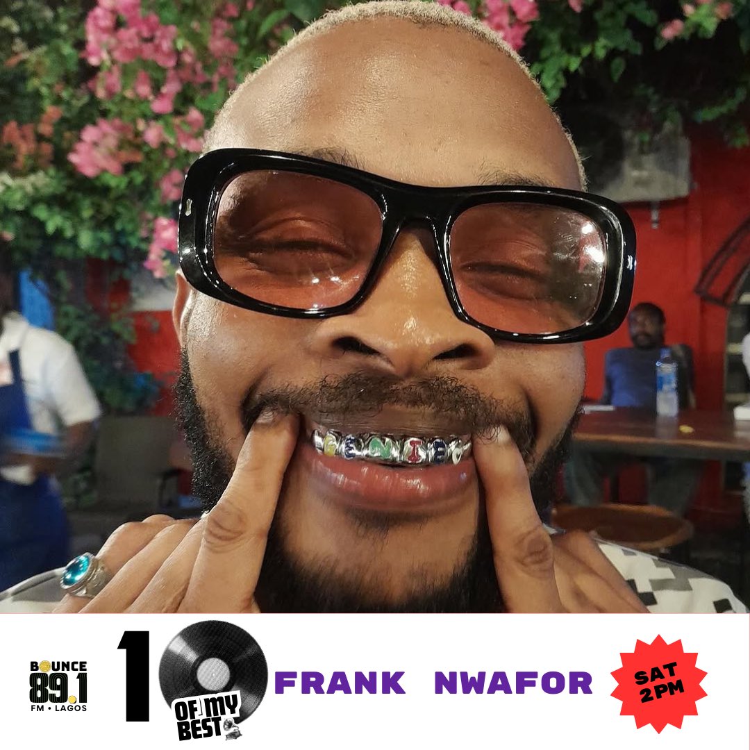 bounceradiolive's tweet image. Today on 10 of My Best, creative genius @frankhasaplan sits with @Blossom_mossolB to explore the exciting world of entertainment and music.

🗓️ 11/1/2025
⏰ 2 PM WAT 
📻 Tune in to Bounce 89.1 FM!

#10OfMyBest #franknwafor #EntertainmentTalk #Music #Bounce891FM #bouncefm