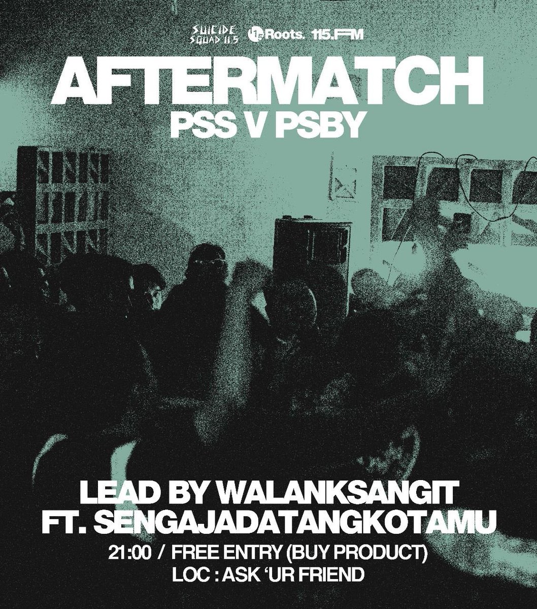 SuicideSquad76's tweet image. Merayakan sewajarnya bersama Bonek Linglung malam ini❗️🤪😚@GKPSBY