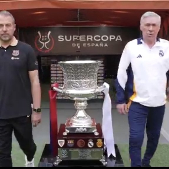 manuel19621119's tweet photo. Todo preparado para la final del domingo, el @realmadrid de @mrancelotti defenderá título frente al VARcelona de @hansiflickpage
¡Hala Madrid!
#HalaMadrid
#RMSupercopa
#SuperSupercopa
#SupercopadeEspaña
#Supercup
#Supercopa2025
#reALMAdrid
#temporada2024_2025
#realmadrid https://t.co/Qv7C0SPA6h
