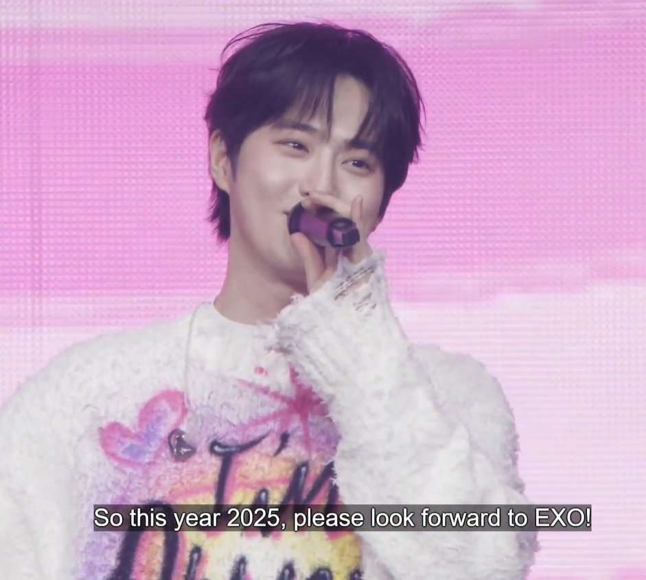 JUNMYEON FALANDO ISSO COM O YIXING NO PALCO, SE DUVIDAR TAVA OLHANDO PRA ELE NESSE MOMENTO, AÍ A GENTE VOLTA PRO Q O YIXING DISSE SEMANA PASSADA..........

2025 SERÁ NOSSO, EXOLLLLLLLLLL 😭💕💕💕