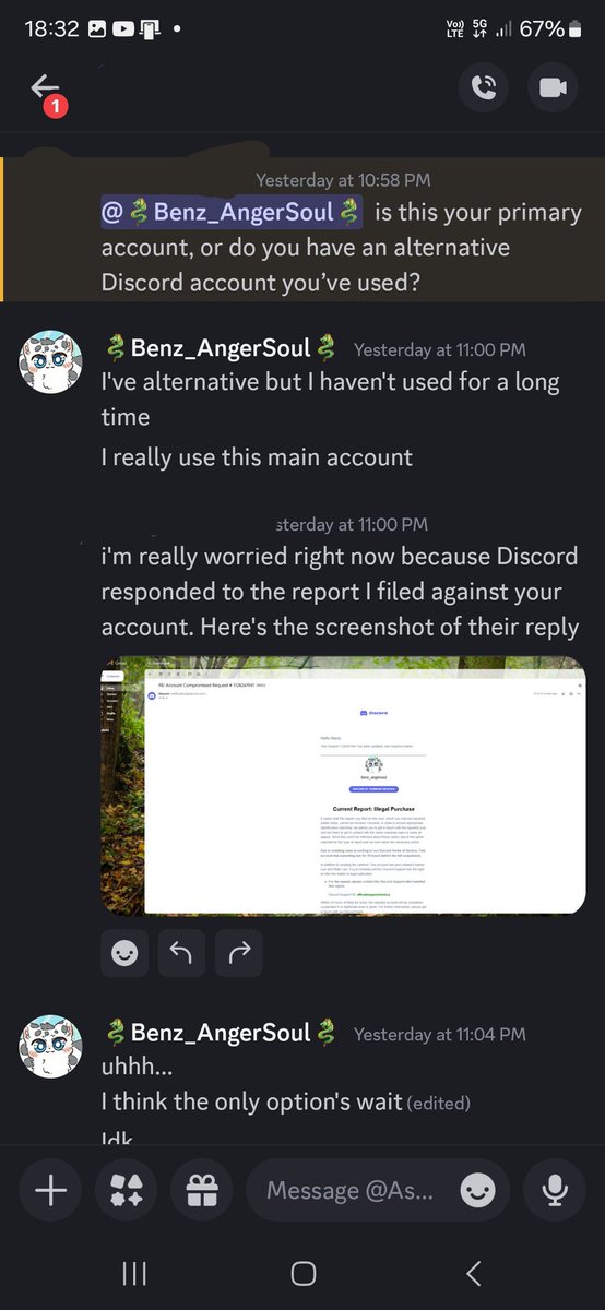 Benz_AngerSoul's tweet photo. I got my account back
I sensor because I read the her profile I assume she was hacked
Here's the text(5/?) https://t.co/mpvcowpcGR