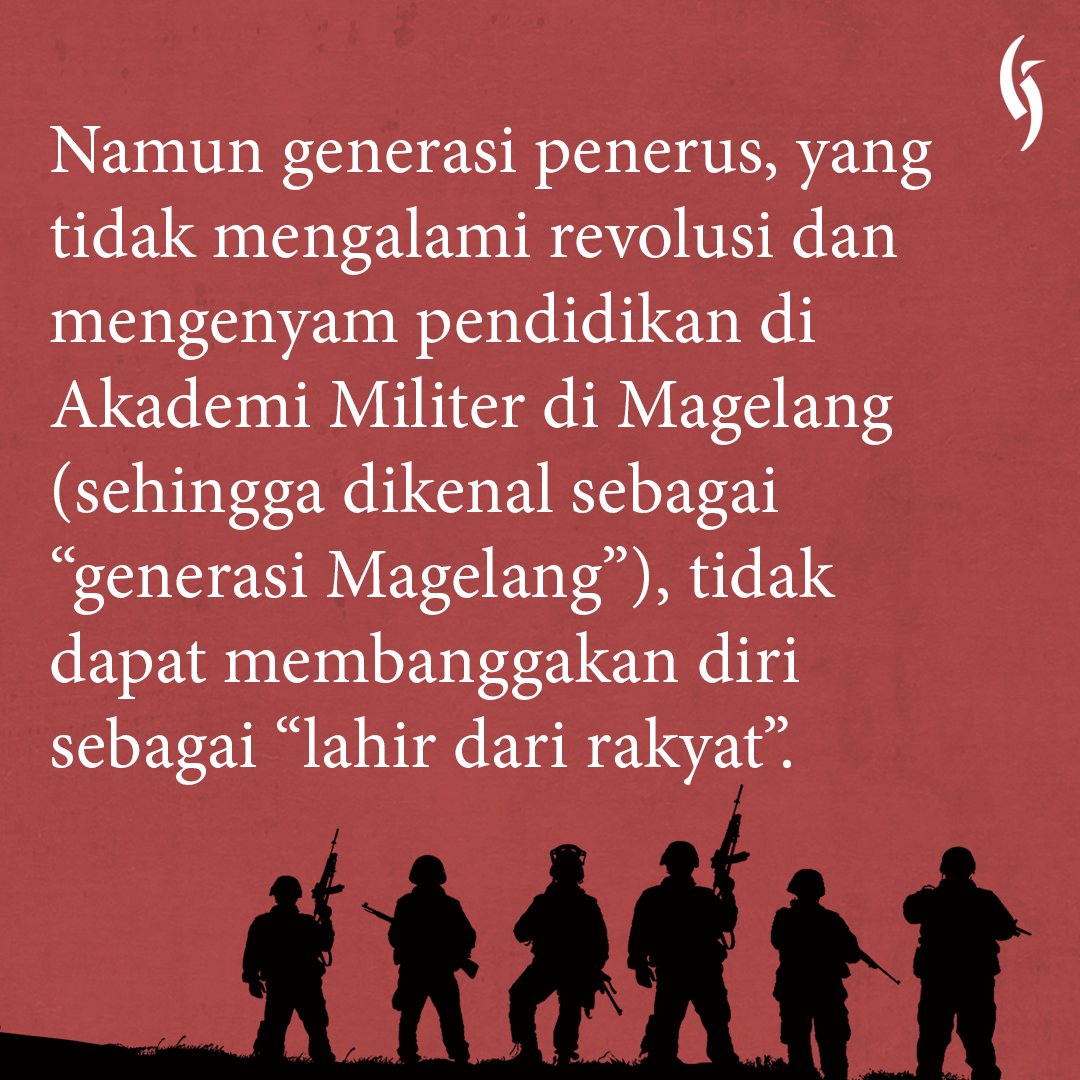 Penerbit_Gading's tweet image. Generasi militer yang meraih kejayaan pada masa perjuangan kemerdekaan masih mempunyai prestasi revolusioner sebagai tanda kontribusinya terhadap bangsa. 

#NU #PNI #golkar #kekerasanpemilu1971 #pemilu1971 #ambri #militer #dwifungsi #kenward #gading #penerbitgading