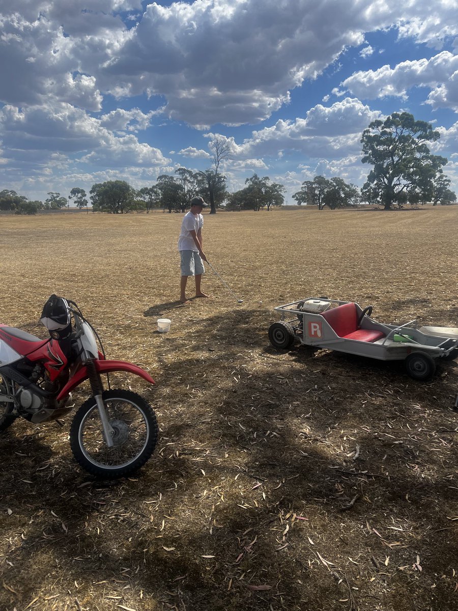 Driving range. Tarranlea style.