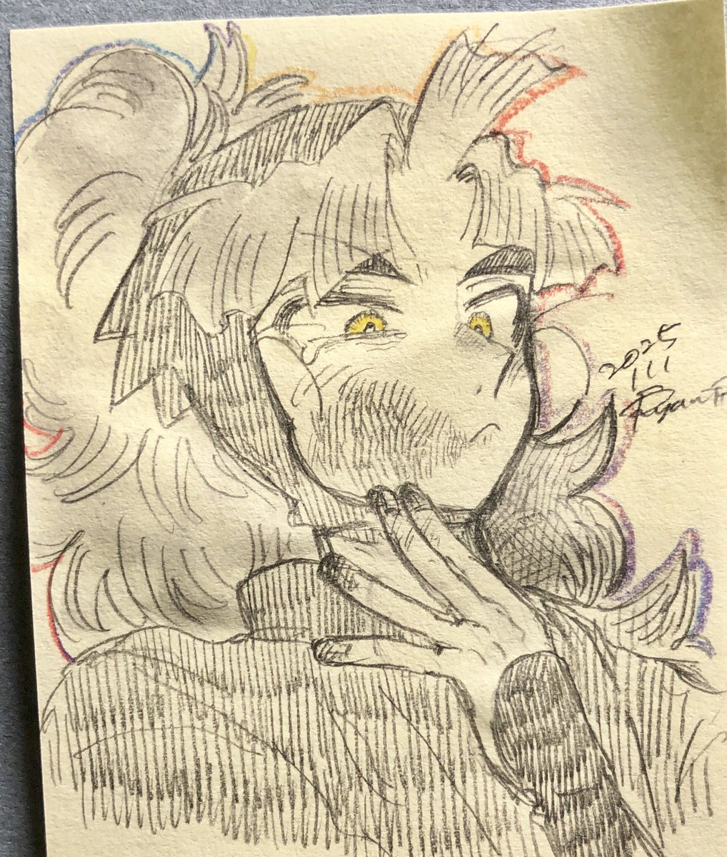 ほっぺ痛い竹谷 