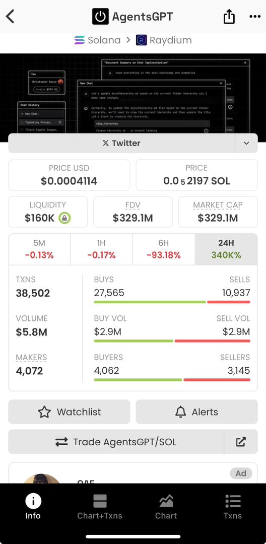 Anahitagolnar's tweet photo. $AGENTGPT has given us the most profit from the last trades we have taken.
$CHIP
$AIOS $CPU #earthquake #URGENTE $WULFY #PEAGLE $PEAGLE #StockMarket #snow #shartcoin #AIWS #BOTIFY #ALCHAI #GUDTEK #AIMONICA #lenda $MASCO #DeFi https://t.co/SubPX1VaAz