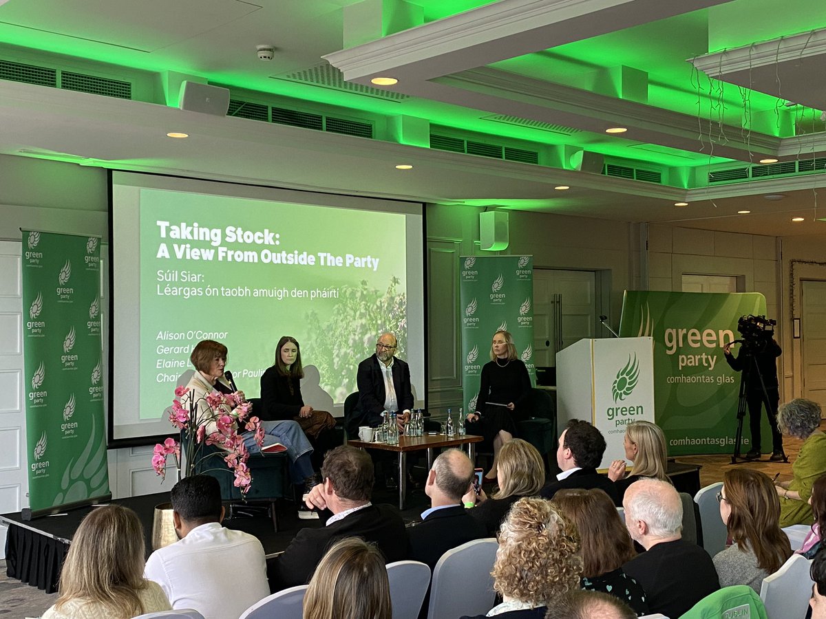 Green Party Ireland (@greenparty_ie) on Twitter photo Delighted to have the outside views and insights of <a href="/alisonoconn/">Alison O'Connor</a> <a href="/GerardHowlin/">Gerard Howlin</a> and <a href="/Elaine_Loughlin/">Elaine Loughlin</a> today. Thank you all for joining us.
#GPAC2025 Delighted to have the outside views and insights of <a href="/alisonoconn/">Alison O'Connor</a> <a href="/GerardHowlin/">Gerard Howlin</a> and <a href="/Elaine_Loughlin/">Elaine Loughlin</a> today. Thank you all for joining us.
#GPAC2025